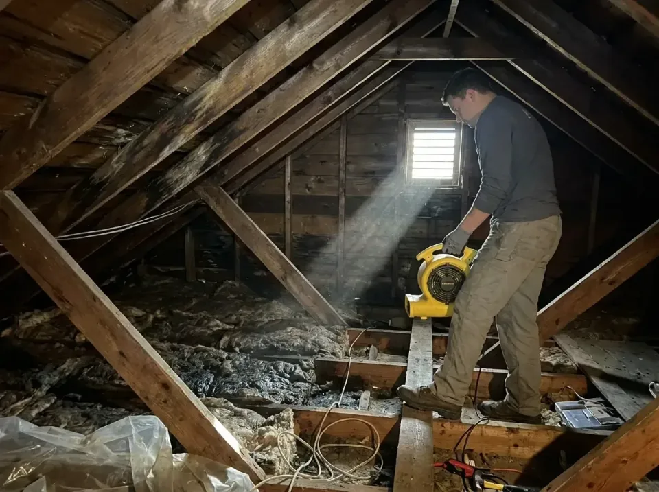 attic-water-damage-drying-proc-007 — frequently asked questions, Emergency Water Extraction & 24/7 Flood Response in Moriche…